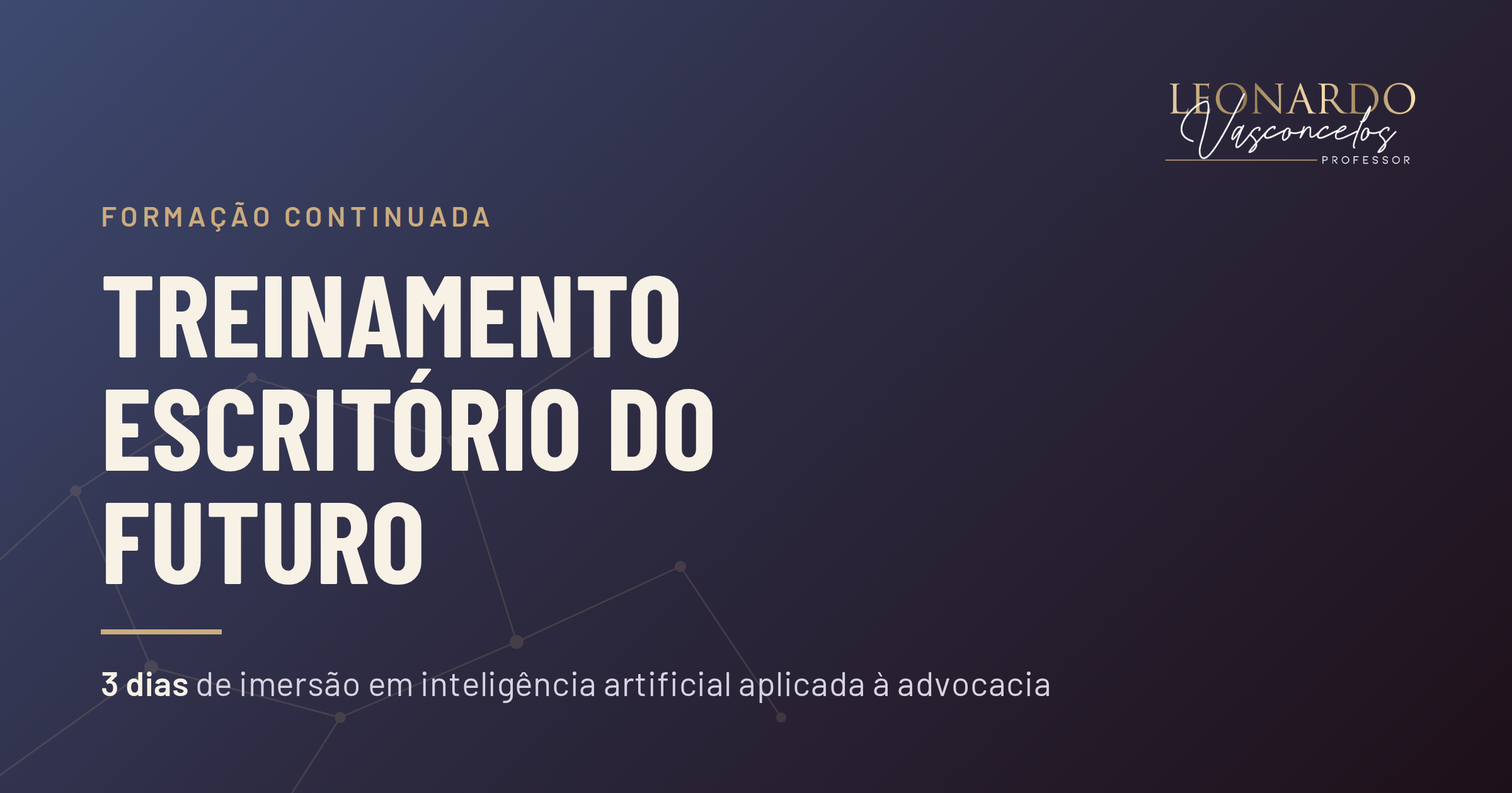 Banner de Treinamento Escritório do Futuro